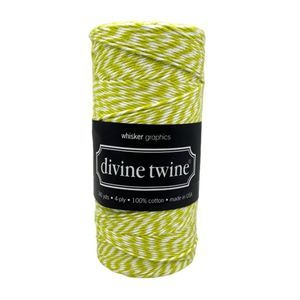 Whisker Graphics Divine Twine - Yellow Green - 240 Yards